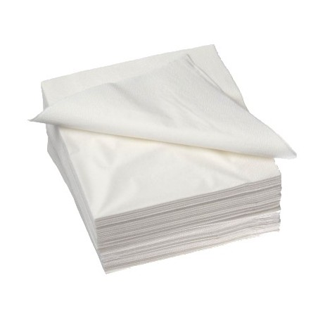 SERVIETTES NAP BLANCHES 30x40 2 PLIS