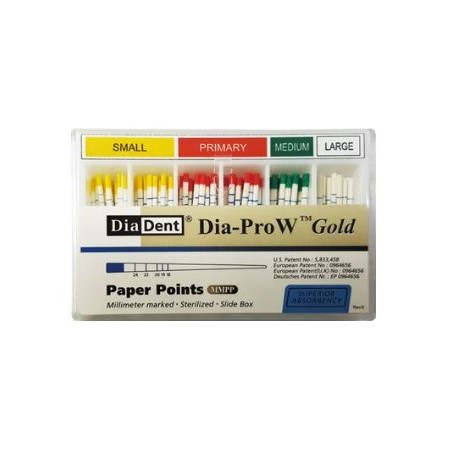 POINTES PAPIER DIA PRO W GOLD ASSORTI REF MP268-S691