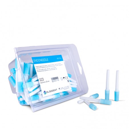 ENDONEEDLE ELSODENT G 23 BLEUE PAR 100  REF  IR-V-23